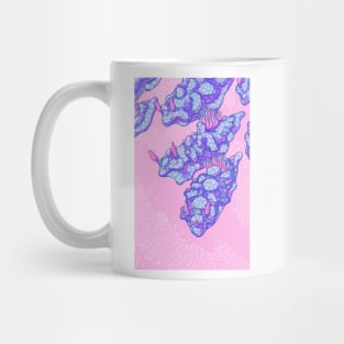 Ceratoma Sinuata Pink and Blue Mug